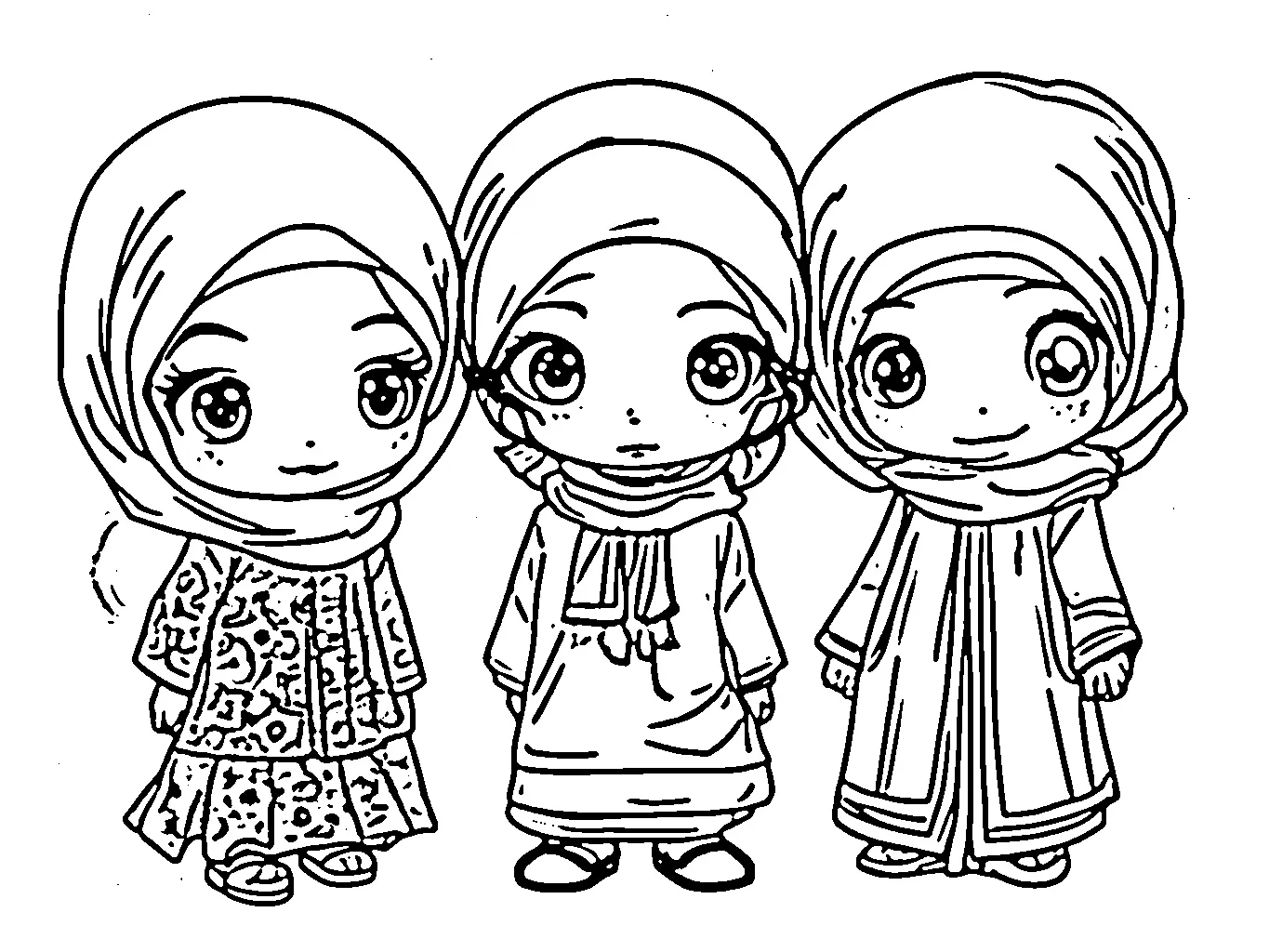 gambar anak hijab